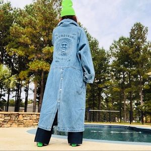 RARE BIG CHIEF DENIM COAT